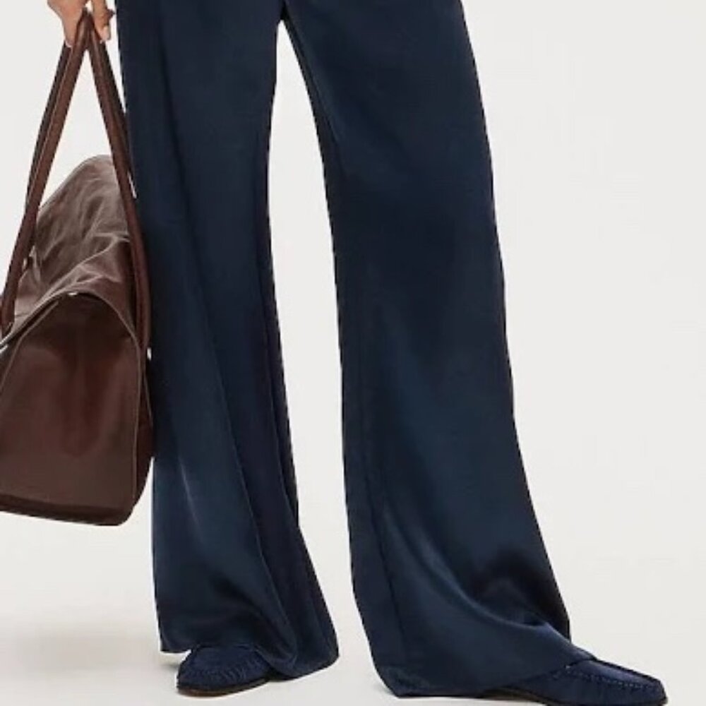 J.Crew Petite Cosmo pant in luster charmeuse